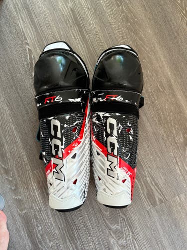Used Senior CCM 15"  Jetspeed FT6 Shin Pads