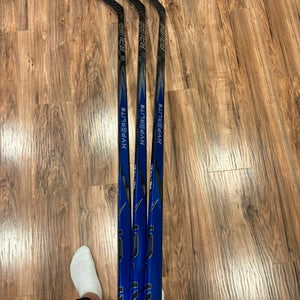 3 Pack New Custom Blue Senior Bauer Left Hand P92 77 Flex Vapor Hyperlite 2 Hockey Stick