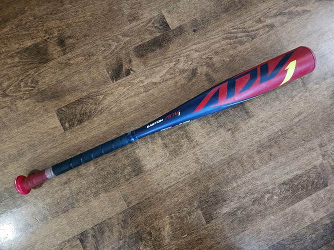 Used 2022 Easton ADV1 USABat Certified Bat (-12) Composite 16 oz 28"