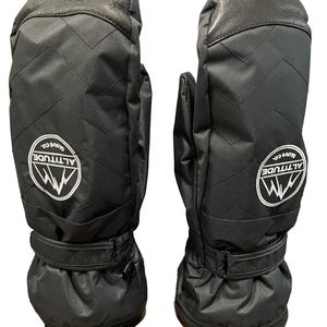 ALTITUDE WOMEN'S "FRISCO" WINTER SKI SNOWBOARD WATERPROOF MITT MITTEN (BLACK)