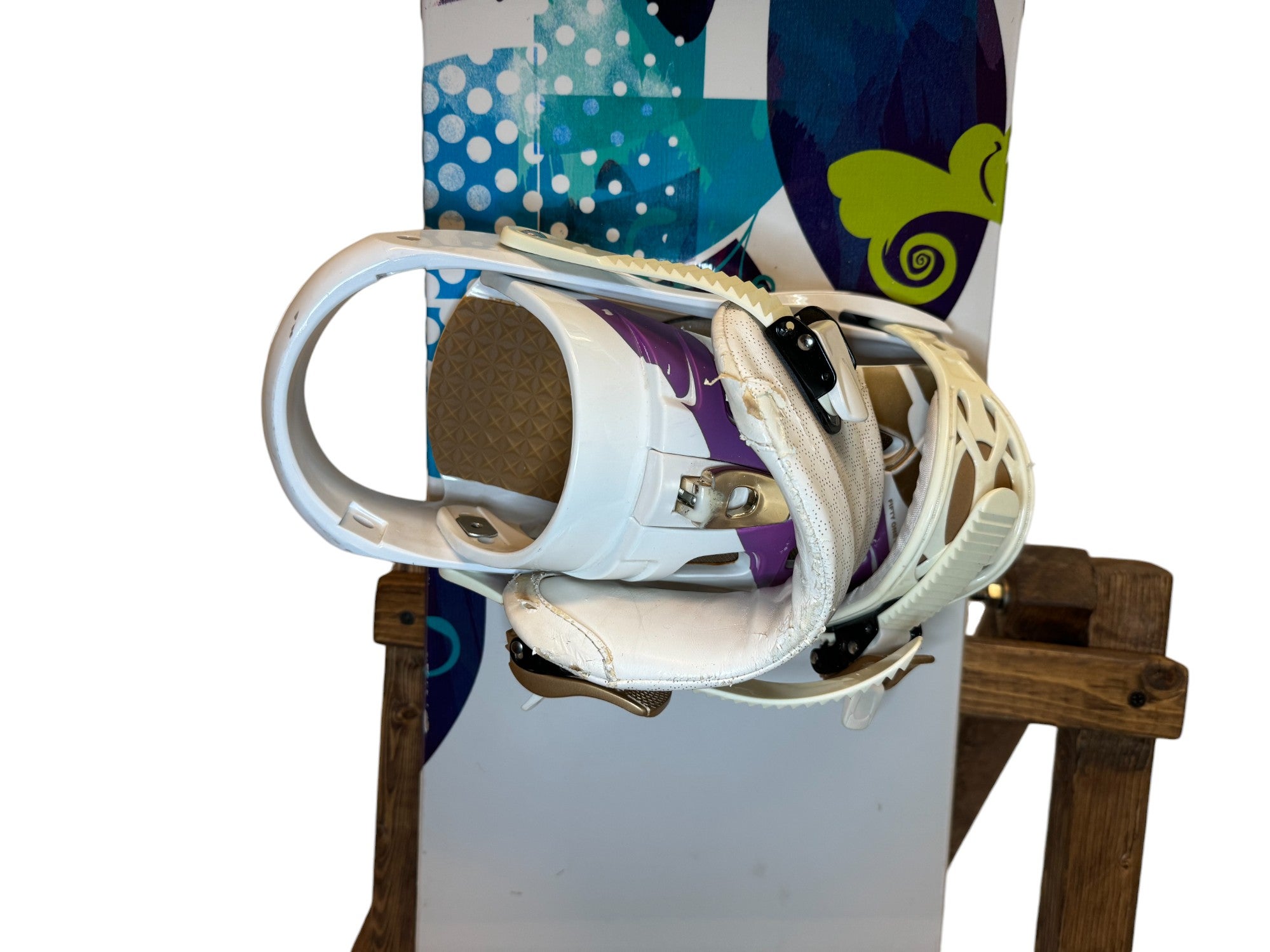 153cm Morrow Sky Snowboard W/ 5150 Sienna Bindings