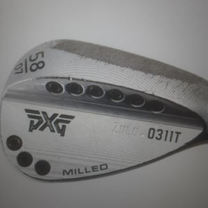 Used Men's PXG 0311T Right Handed Wedge Reg Flex 58 Degree Steel Shaft