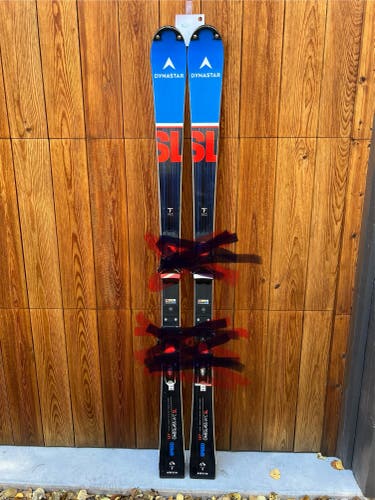 Dynastar Speed WC FIS SL skis 157cm - no bindings - pair #1