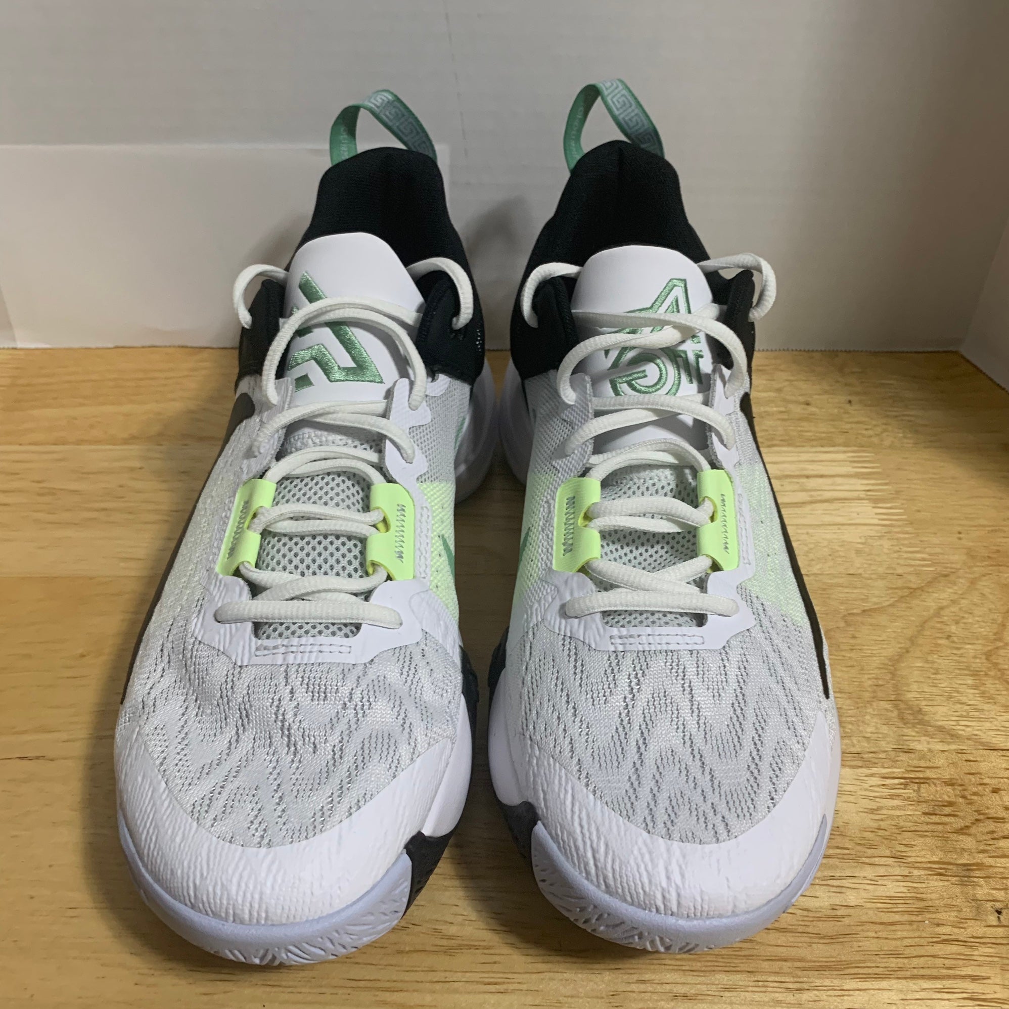 Mens Nike Giannis Immortality 2 White/Black-Barely Volt 
