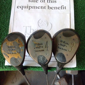 Wilson Staff 3-4-5 Maple Woods Set Stiff Steel Shafts