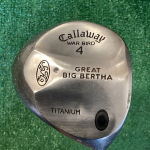 Callaway Great Big Bertha War Bird Titanium 4 Wood Regular Graphite Shaft