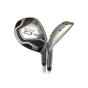 Wilson D100 ES 4H,5H,6H 7-PW+GW Iron Set Graphite Matrix Studio Regular Flex