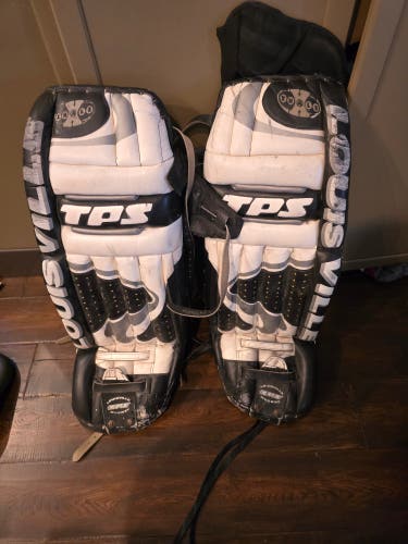 Black TPS Xhale 35" Goalie Leg Pads