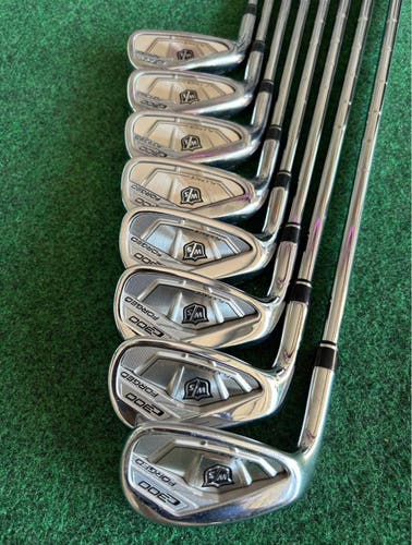 Used Men's Left Handed Iron Set