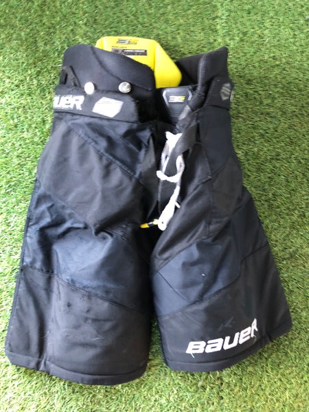 Used Junior Large Bauer Supreme 3S Pro Hockey Pants