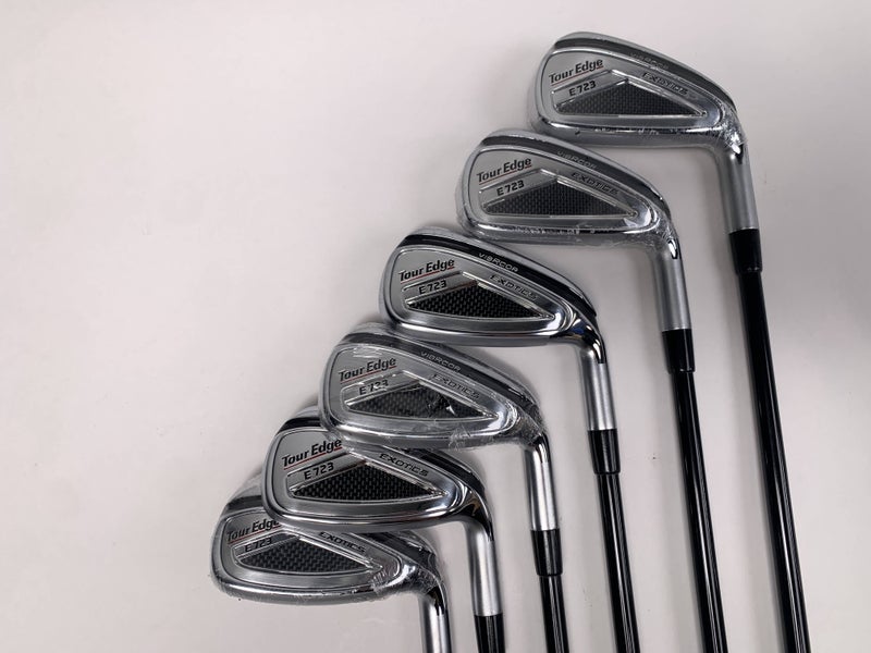 Tour Edge Exotics E723 Iron Set 6-PW+GW Tensei Blue AV Series 65g Senior RH