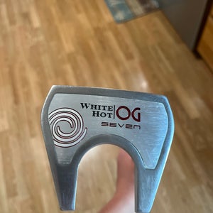 White New 2023 Mallet Right Handed 33.5" White Hot OG 7s Putter