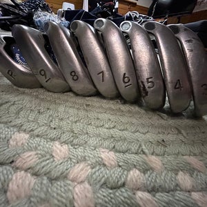 Used Men's Callaway Right Handed Stiff Flex Steel Shaft Steelhead X-16 Pro Series Iron Set