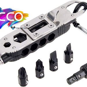 SNOWBOARD BINDING POCKET MULTITOOL SCREWDRIVER