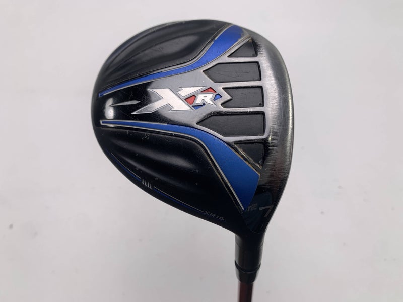 Callaway XR 16 7 Fairway Wood 21* Fujikura Speeder 565 Evolution Senior Mens RH