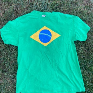Brazil flag shirt XL