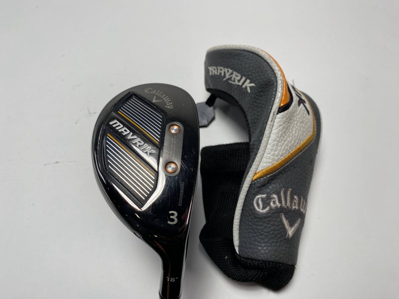 Callaway Mavrik 3 Hybrid 18* Project X Catalyst 5.5 Regular Graphite Mens RH
