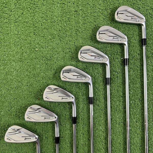 Srixon ZX7 ZX5 Forged 4-PW Combo Iron Set KBS Tour 120 Stiff Flex Steel RH