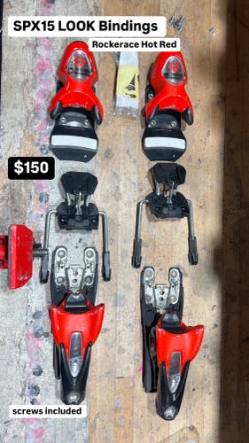 Used Racing Max Din 15 SPX 15 Rockerflex Ski Bindings