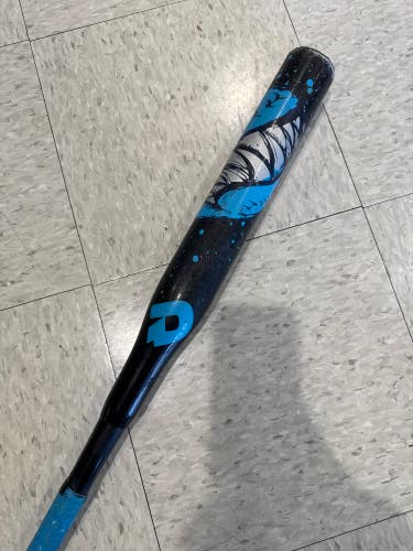 Black Used 2019 DeMarini Bustos Bat (-13) Alloy 17 oz 30"