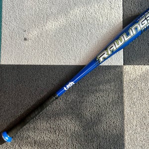 Used 2022 Rawlings Wicked USABat Certified Bat (-10) Alloy 20 oz 30"
