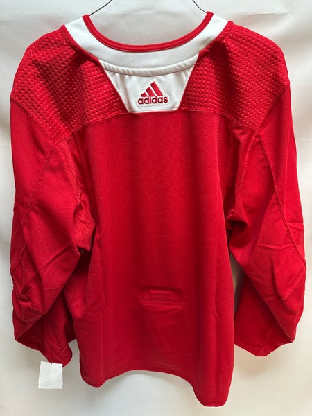 Detroit Red Wings goalie Cut  Practice Jersey