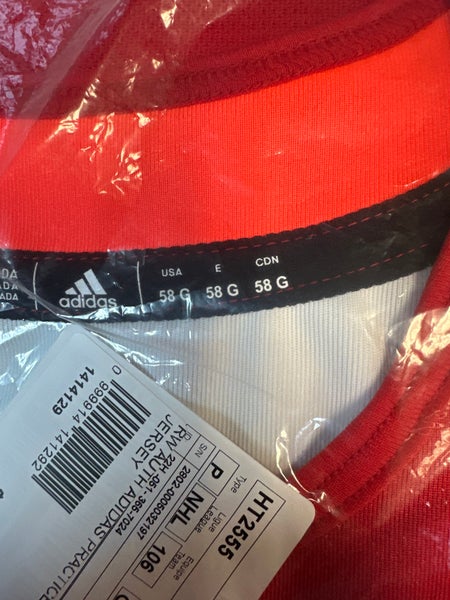 Detroit Red Wings goalie Cut  Practice Jersey