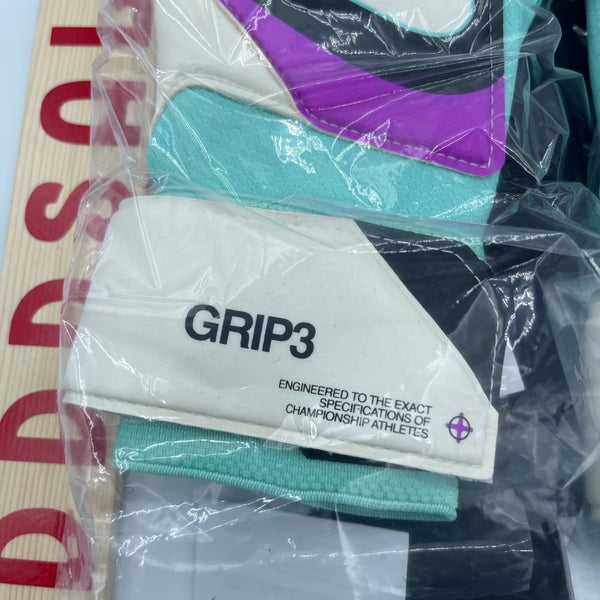 Nike GK Grip 3 Goalkeeper Gloves Soccer Football Size 9 FB2998-010 BRAND NEW