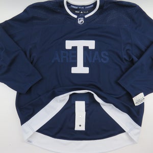 Toronto Maple Leafs ARENAS Team Issued Authentic Pro NHL Hockey Game Jersey 60