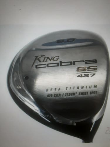 Used Men's Cobra SS 427 Right Handed Driver Stiff Flex 9 Loft