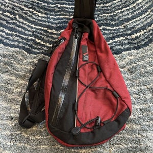 Overland Equipment Red Sling Bag Backpack Daypack