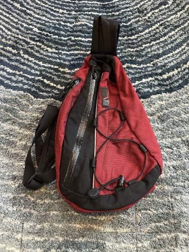 Overland Equipment Red Sling Bag Backpack Daypack