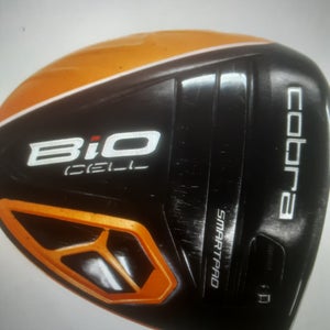 Used Men's Cobra BiO Cell Orange Right Handed Driver Senior Flex 10.5 Loft