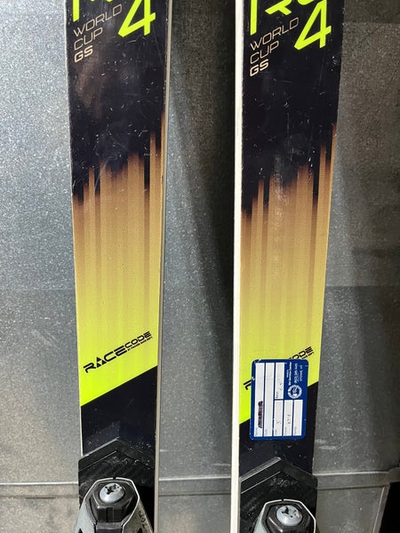 Fischer RC4 World Cup GS Skis With Bindings 193 cm | SidelineSwap