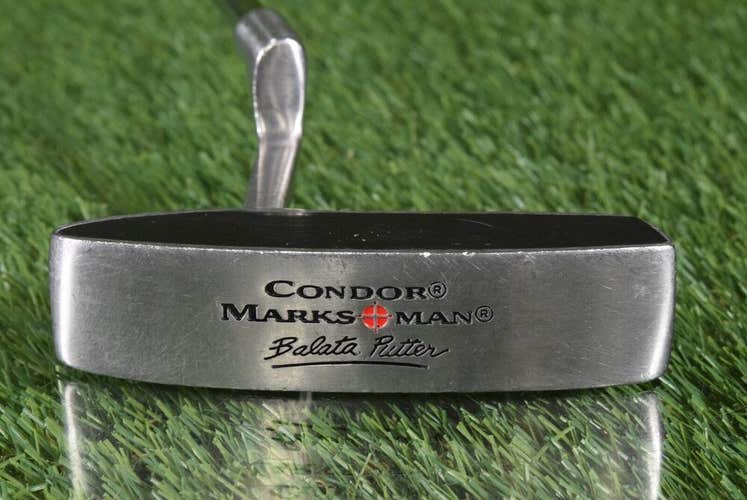 CONDOR MARKS MAN BALATA PUTTER 35” LEFT HANDED BLADE PUTTER KELMAC GRIP ~ L@@K!!