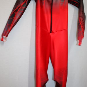 Used Spyder downhill ski race suit Adult XS, red, excellent condition *NO pads*NON-FIS
