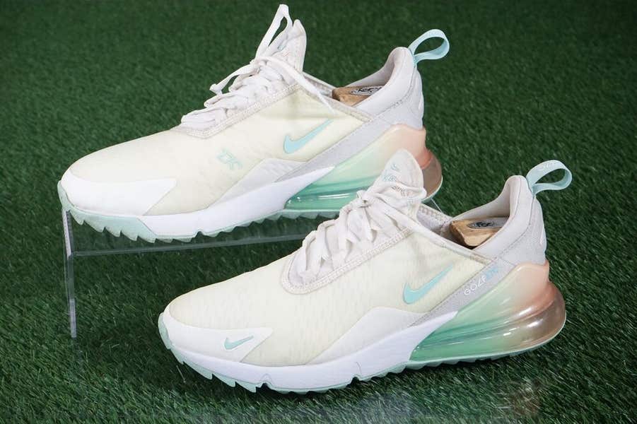 NIKE AIR MAX 270 G MENS 8.5 GOLF SHOES, SAIL LIGHT DEW  display picture 2