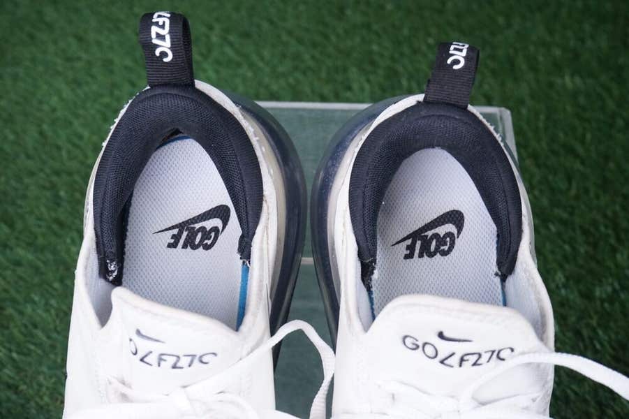 シューズ(男性用) Nike Air Max 270 Golf \"White NIKE AIR MAX 270 G MENS 8.5 GOLF SHOES, WHITE BLACK PURE