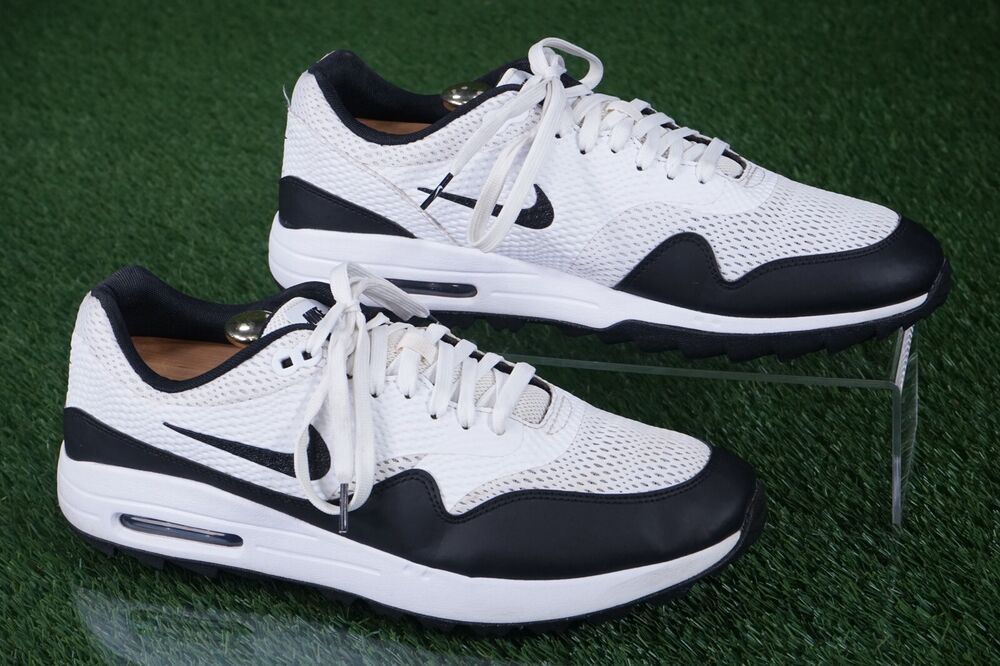 nike air max 1 black and white mens