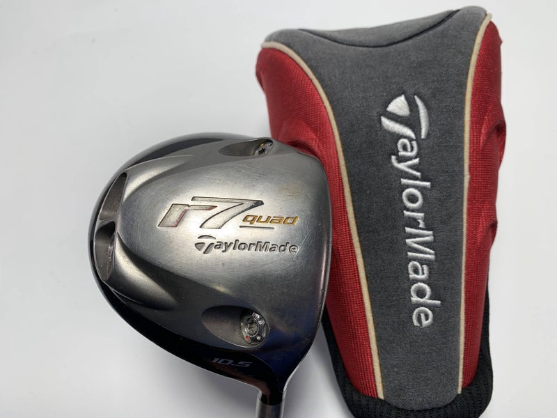 TaylorMade R7 Quad Driver 10.5* MAS2 65g Regular Graphite Mens RH HC