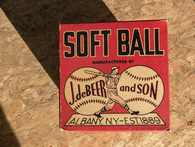 Collection of unused Vintage Softballs