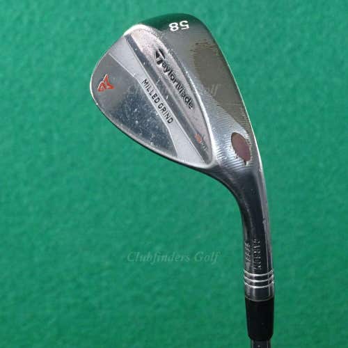 TaylorMade Milled Grind 58-SB11 58 LW Lob Wedge Dynamic Gold S200 Steel Stiff