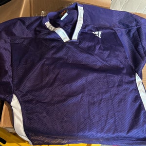 Purple/White New Warrior Practice Jersey