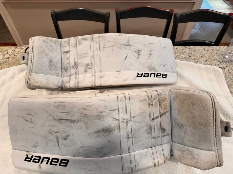 Used  Bauer Goalie Leg Pads