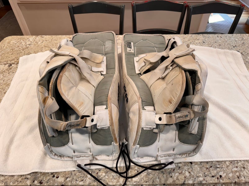 Used  Bauer Goalie Leg Pads