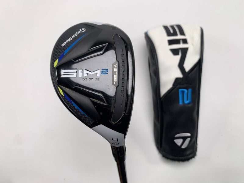 TaylorMade SIM2 MAX Rescue 4 Hybrid 22* Fujikura Ventus Blue 6R Regular RH HC
