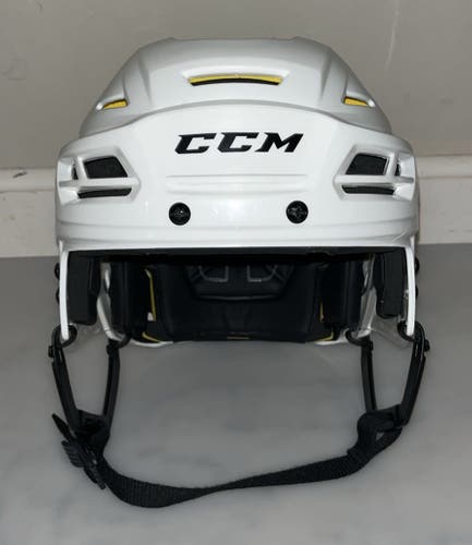 Barely Used Large White CCM Tacks 310 Helmet