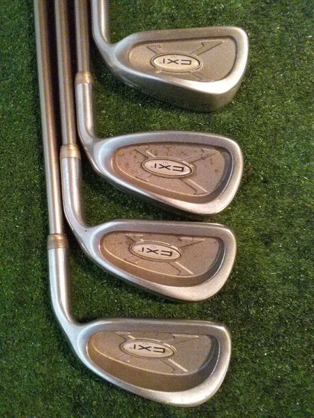 Cobra Ladies CXI Irons Set 5-6-7-8 & Chipper Graphite Shafts