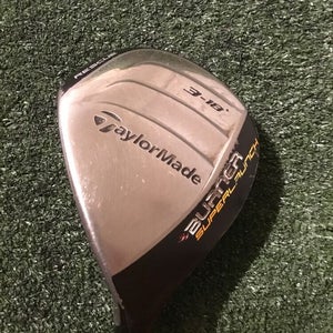 TaylorMade Left Handed Burner Superlaunch Rescue 18* 3 Hybrid Regular Graphite