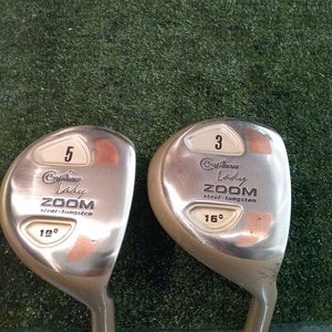 Confidence Lady Zoom 3-5 Woods Set Graphite Shafts RH